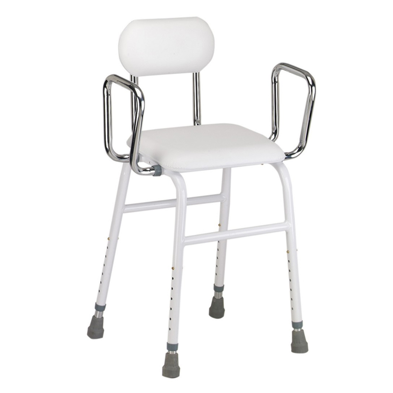 Универсальный стул с регулируемыми подлокотниками и мягкой спинкой